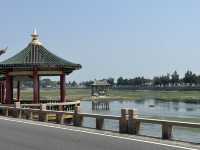 The tranquil Longzhou Chi in Jimei School Village