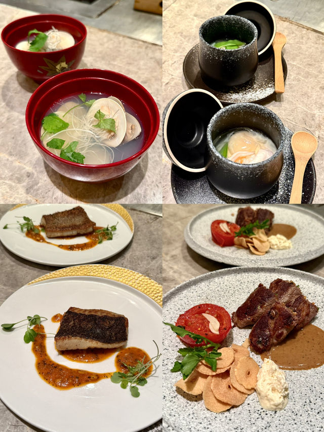 飽覽19樓維港海景的日式鐵板燒🥢