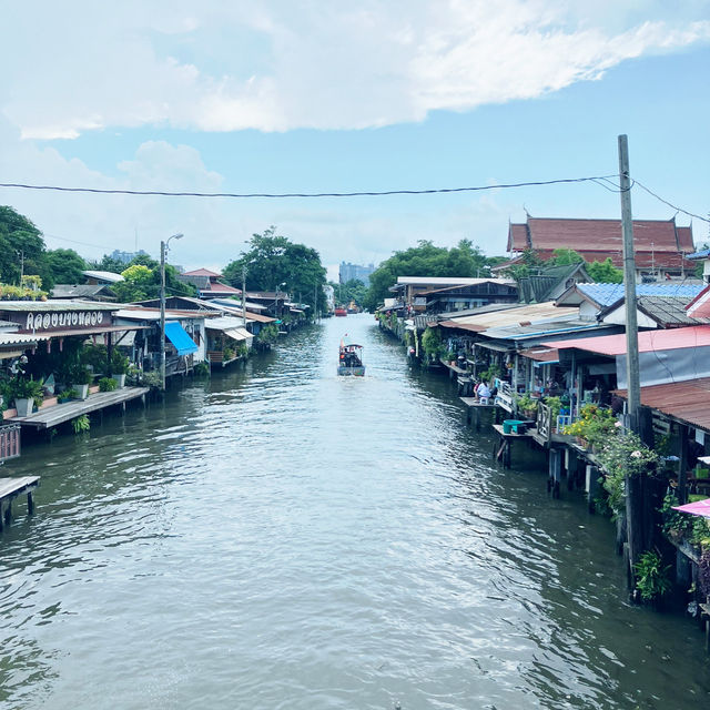タイ🇹🇭  クローンバールアン水上マーケット