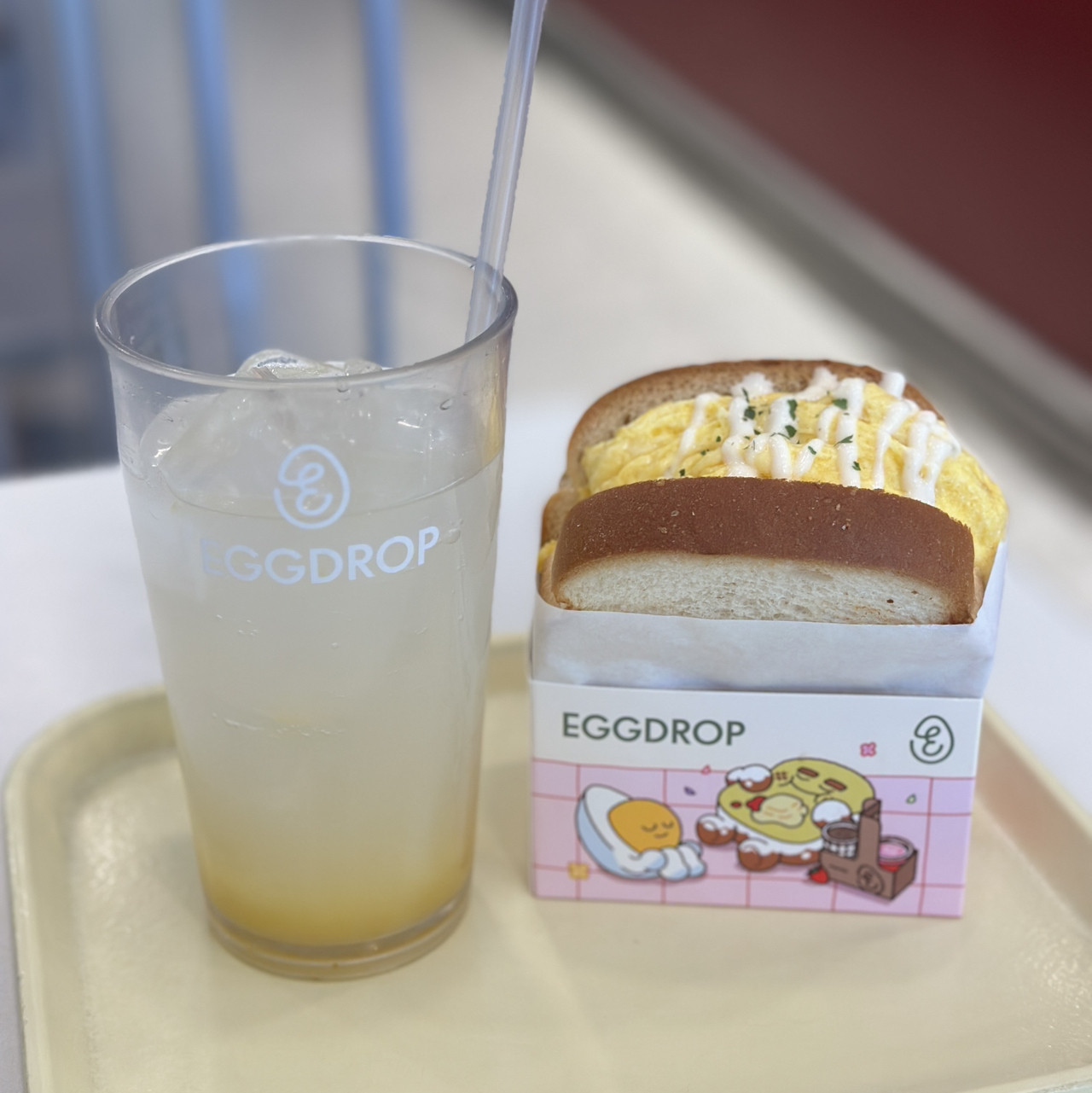 韓国??】シンプルだけど大満足なサンドウィッチ！EGG DROP | Trip 