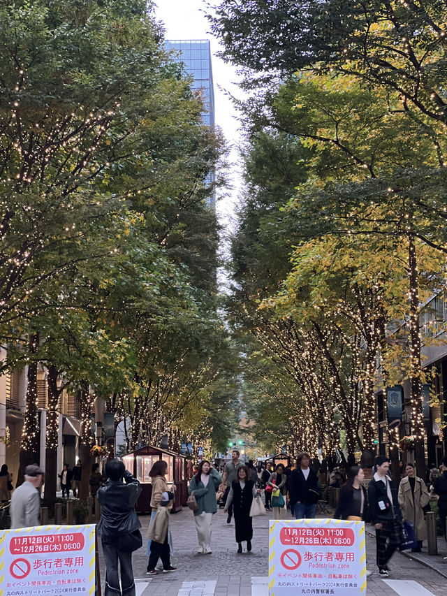 🌿 Marunouchi Street Park – 도심 속 여유, 도쿄에서 가장 세련된 쉼표