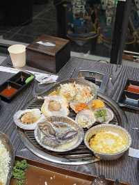 부산 해운대 오션뷰 조개구이 무한리필 맛집!