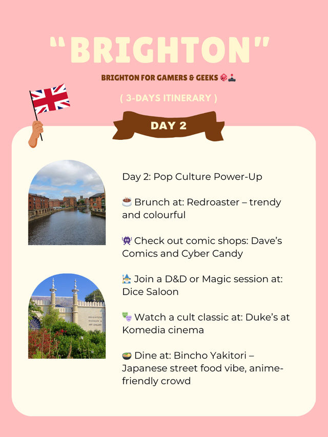 Brighton 3-days itinerary 💕
