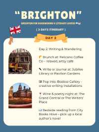 Brighton 3-days itinerary 💓