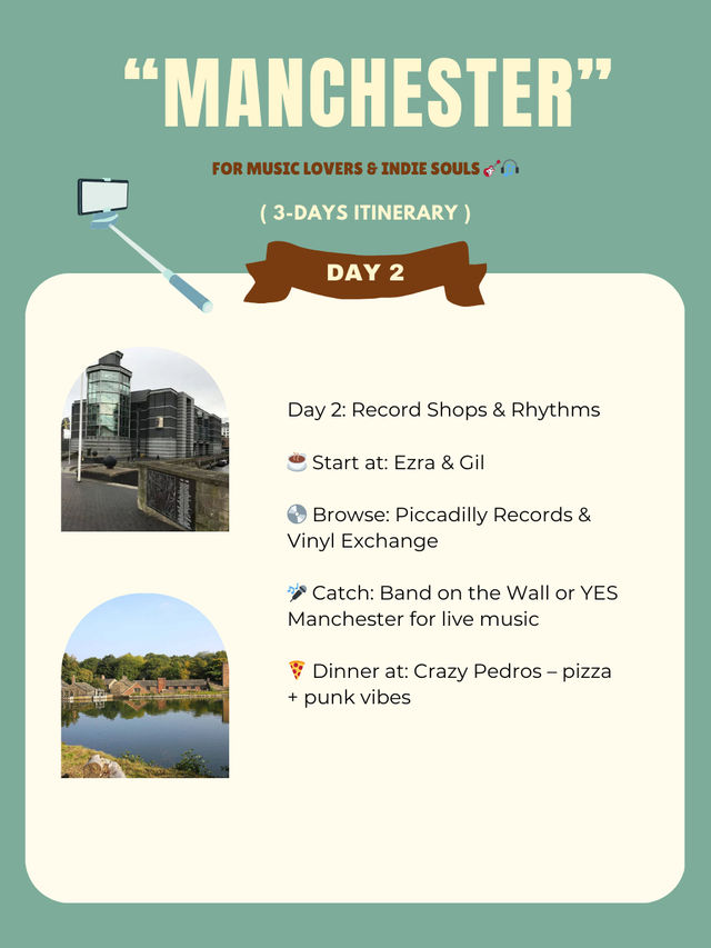 Manchester 3-days itinerary 👑