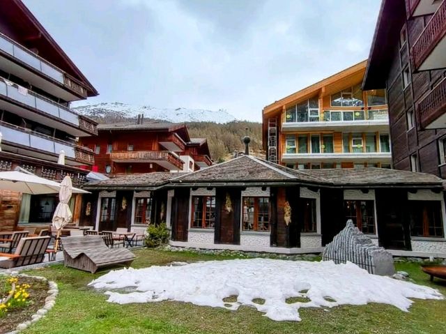 瑞士-策馬特，房間陽台就能看到馬特洪峰---Hotel Alpen Resort &Spa
