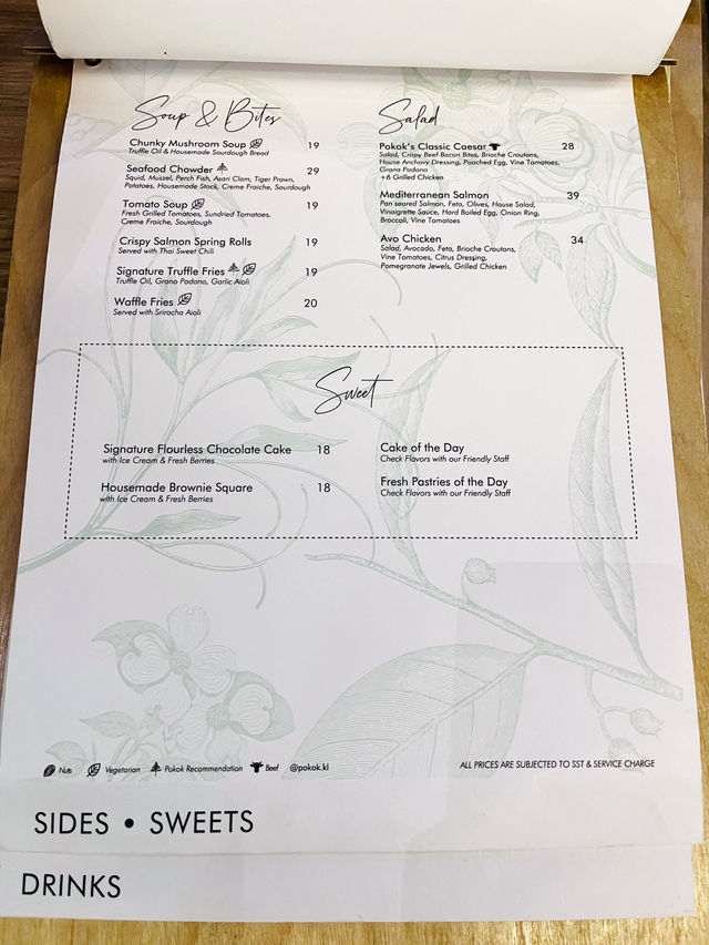 Pokok: Must-Visit Garden-Inspired Café with Signature Delights