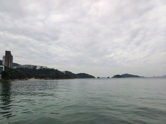 ชายหาดสวย ทางตอนใต้ของเกาะฮ่องกง