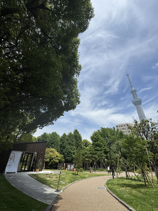 【東京 墨田区】隅田公園内のほうじ茶カフェ。穂と香