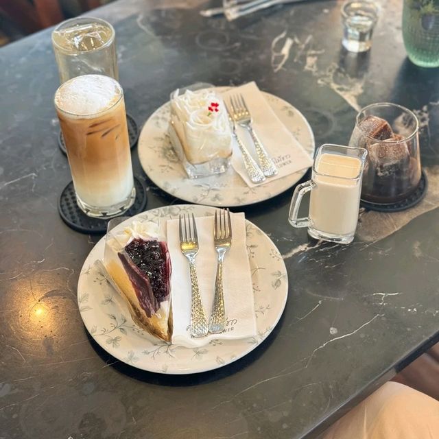 great coffee and pastries