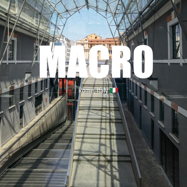 Rome | MACRO: Free Contemporary Art on Tuesdays! 🎨🆓