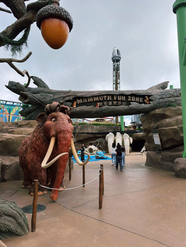 The Ice Age attraction at Genting SkyWorlds