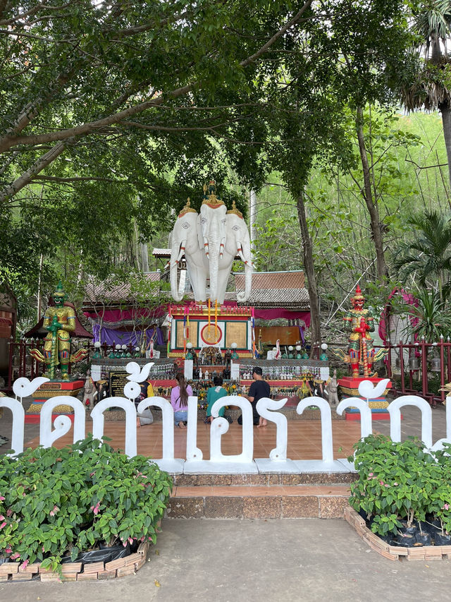 Wat Tam Erawan Cave Temple➡️Explore Isan