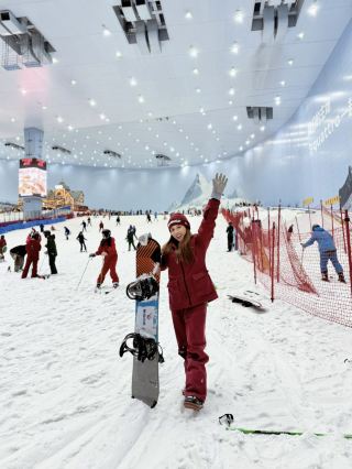 First Skiing Experience at Guangzhou Sunac Snow Park