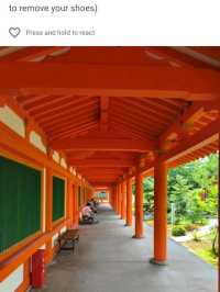 @ SANJUSANGENDO TEMPLE IN KYOTO.