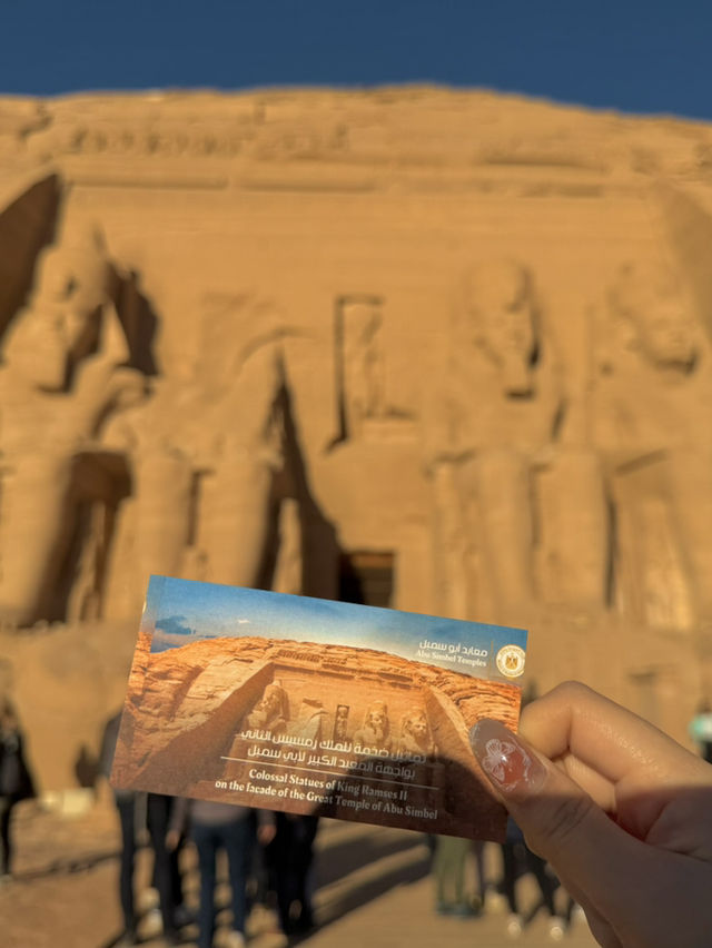 뜨거운 이집트의 여름☀️ 아부심벨 신전