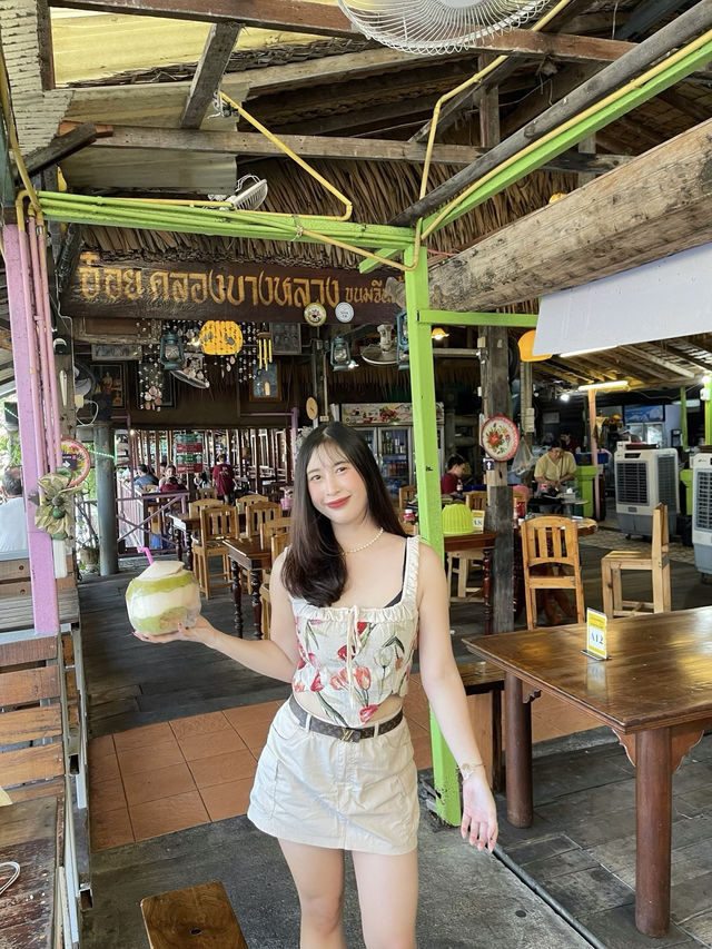 🎨 เที่ยวกรุงเทพฯ 1 วัน | พายเรือชมคลอง ระบายสี