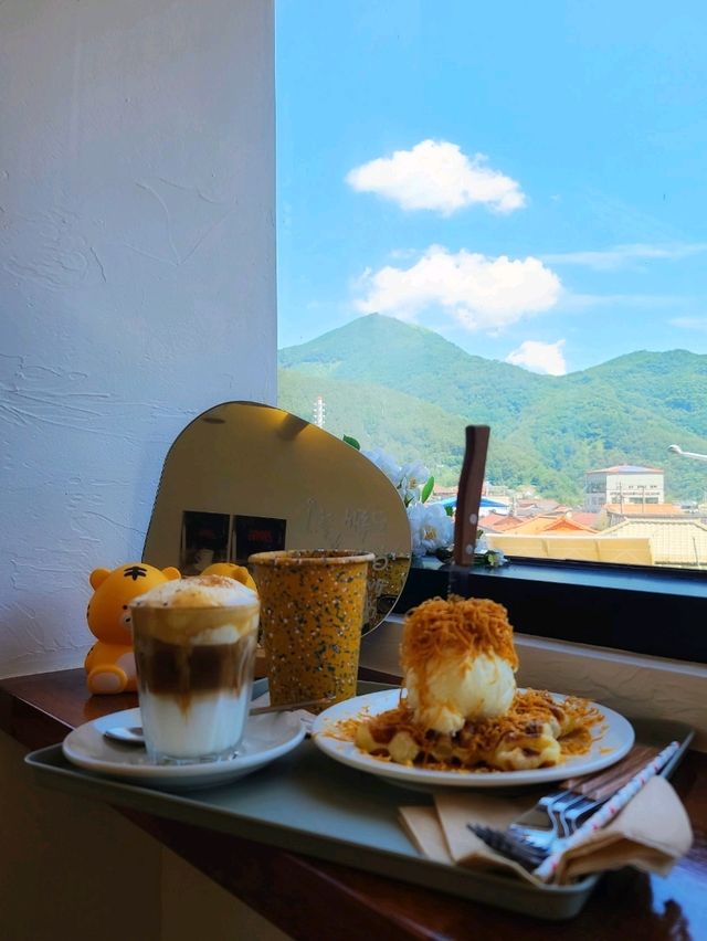 민둥산역앞 감성넘치는 정선💚주리스커피
