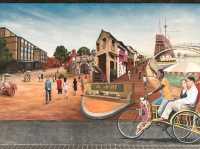 Brick Wall Mural