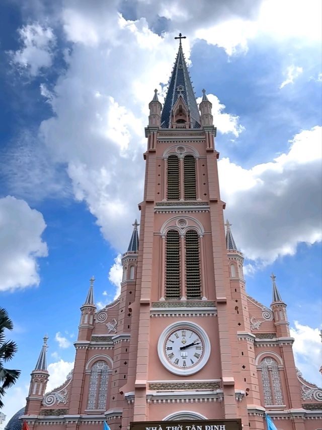 ✨ Tan Định Church – Saigon’s Iconic Pink Marvel