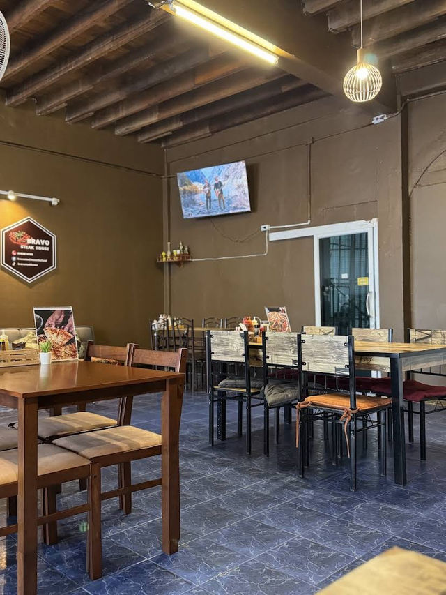 Bravo Steak House Hatyai, Thai Western Fusion in a Cozy Setting