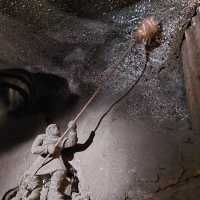 The Wieliczka Salt Mine in Poland