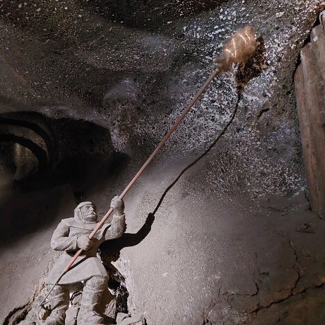 The Wieliczka Salt Mine in Poland