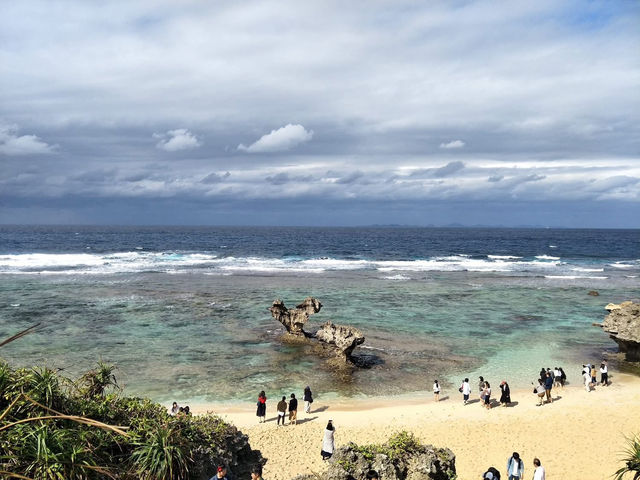 沖繩之旅 水族館 萬座毛 美國村 玉泉洞