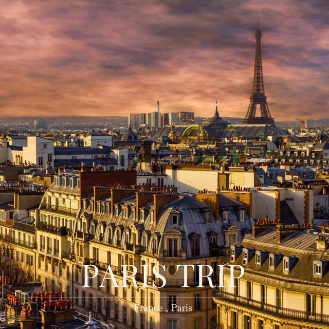 フランス🇫🇷 | パリで訪れるべき場所チェックリスト🗒️ フランス🇫🇷 | パリで訪れるべき場所チェックリスト🗒️