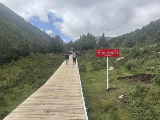 祁連山冰河溝