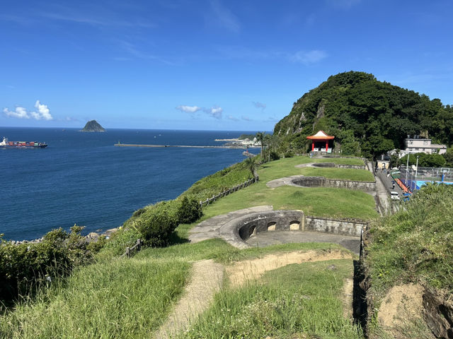 基隆看海好去處，白米甕砲台