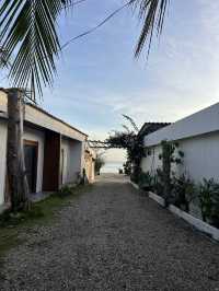 The beach resort
