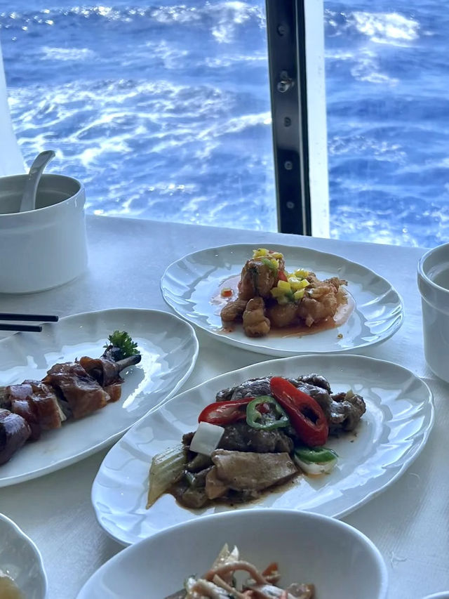 🇭🇰在鼓浪嶼號上食嘅每一餐