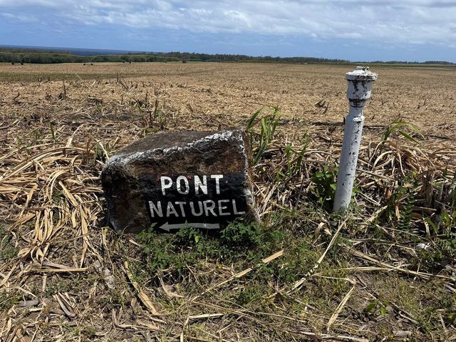 Pont Naturel Mauritius - Geological curiosity