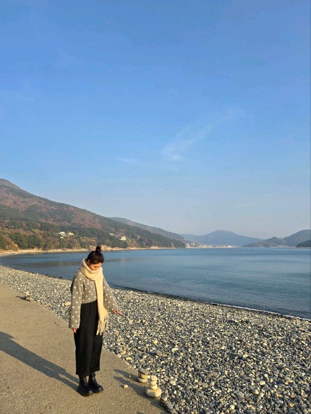 낭만가득 겨울바다를 거니는 힐링여행💙
