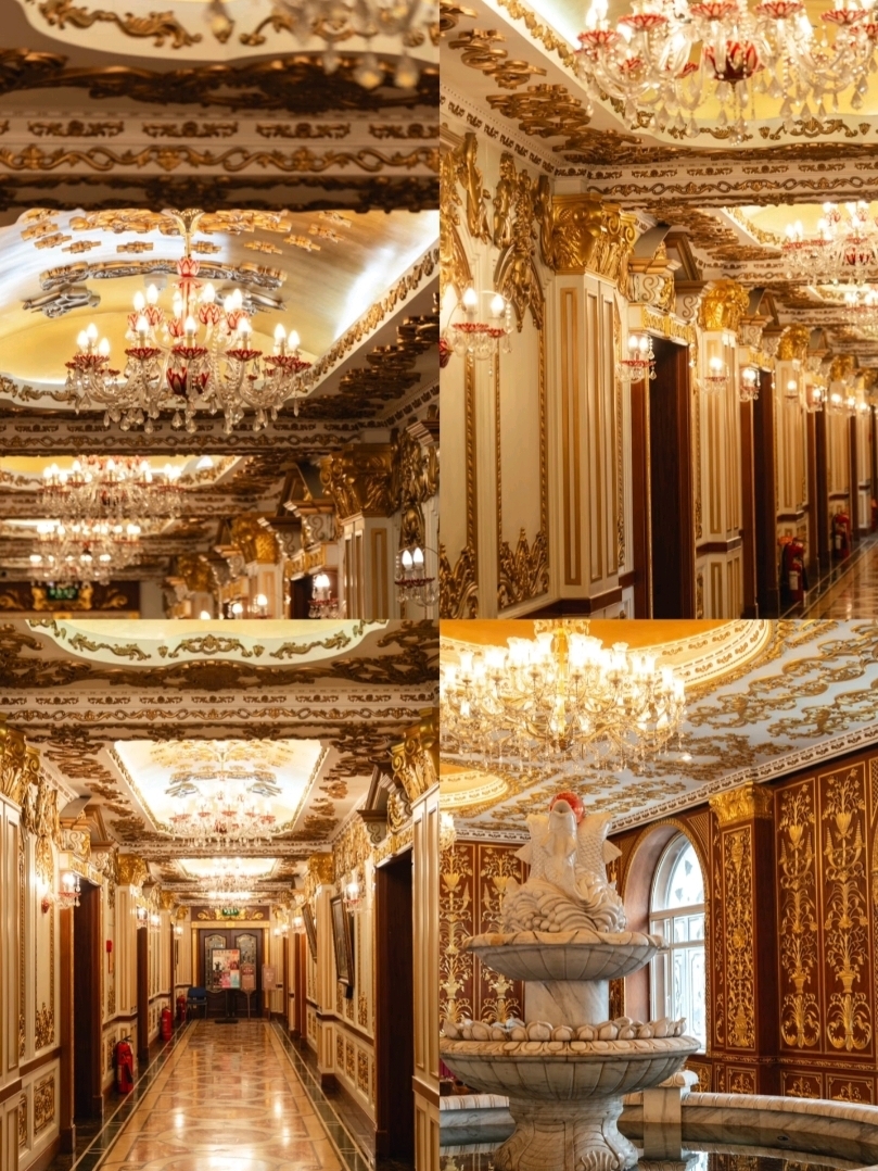 ⭐ Top Photo Highlights (The Best in the World)
1. Classic European Architecture
The old European-style building combines Baroque and Romanesque elements. It exudes a classic vibe, and every shot taken at the door or on the stairs turns out amazing.

2. Floors 4–6: The Largest Print Museum in China
An extensive collection of classic-themed artworks. The exhibition space is beautifully decorated with great lighting, making it perfect for photography.

3. Indoor Fountain Room + 18-Meter Crystal Chandelier
This spot is extremely popular. The lighting reflections are stunning, and many people love taking photos with the chandelier.

4. Art-Style Souvenir Zone
Features small crystal items, souvenirs, and art pieces. Taking photos with these items looks adorable and meaningful.

📸 Tips for Beautiful Photos
✔️ Outfit Selection: This place is perfect for vintage, European, or French-style outfits, such as fitted blazers, flowy dresses, and berets to match the theme.

✔️ Use Natural Light: Visit in the morning when sunlight streams through the windows onto the floor. Standing in the light beam gives a "Sunlit Glow" effect. ✨

✔️ Try Various Angles: Besides front-facing shots, try side profiles, backlit shots, low angles, and upward angles to make the building appear grander and more majestic.

🍲 Nearby Food
The area around the factory offers plenty of Northeastern Chinese cuisine, such as spicy hotpot and stir-fried dishes like eggplant, potatoes, and bell peppers. Delicious enough to make your mouth water just thinking about it.

⚠️ Important Tips (Very Important!)
- It can get crowded, so be mindful of noise.
- Flash photography is prohibited in some areas.
- No paid fast-track or VIP services are available.
- Beware of scammers offering services.
- If the queue for chandelier photos exceeds 20 minutes, explore other areas and return later.
- Restaurants near the entrance are often expensive and not tasty. Walk about 10 minutes to find better local options at reasonable prices.
- Limited charging outlets, so bring a power bank.

📌 Address: 哈药集团制药六厂 (Harbin Pharmaceutical Group No.6 Factory)
🎫 Admission: Free
⏰ Opening Hours: 09:00–17:00