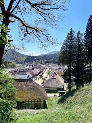 【福島・会津】🇯🇵江戸時代から続く宿場町『大内宿』と 「花より団子」道明寺の実家『British Hills』✨