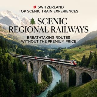 Switzerland’s Underrated Scenic Railways: Alpine Magic Without the Luxe Price Tag 🚞🇨🇭