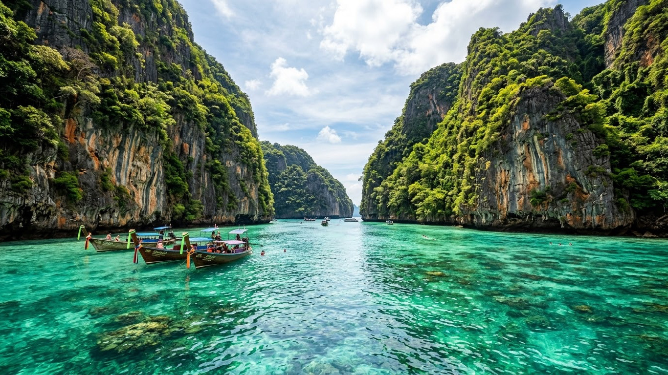 🏝️ 완벽한 피피섬 여행 가이드: 태국의 보석, 피피 제도