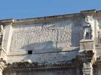 Walking in Rome by the Colosseum 