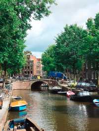Canals in Amsterdam, The Netherlands🇳🇱📌
