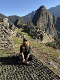 Marvellous moments at Machu Picchu 