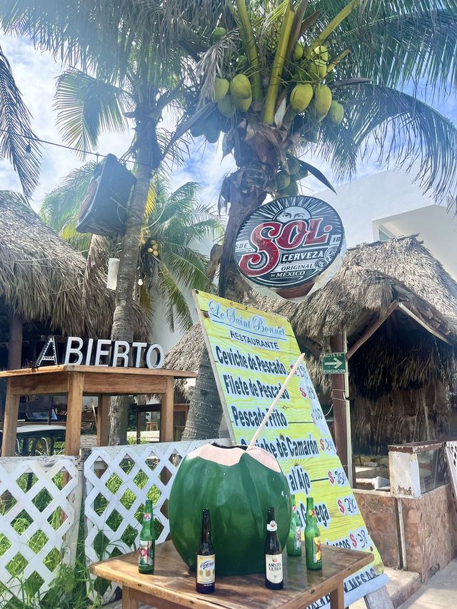 メキシコのユカタン半島のビーチ🏖️