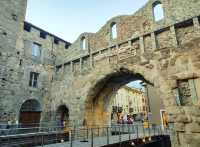 Walking around Aosta