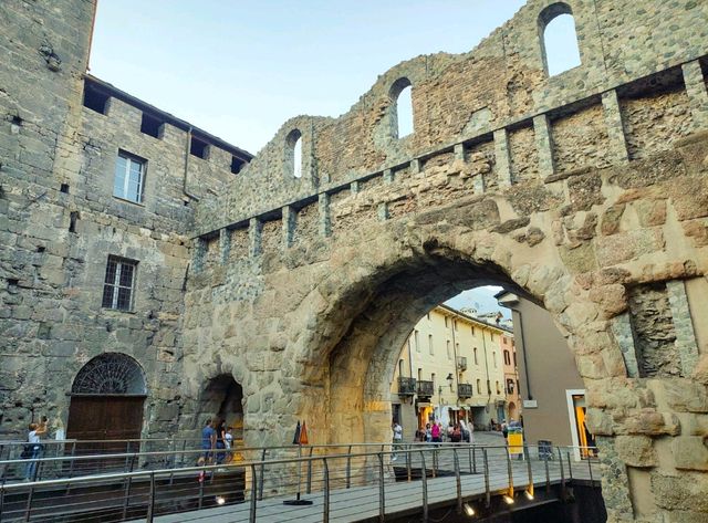 Walking around Aosta