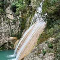 Polylimnio Waterfalls Greece 🗺️