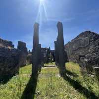 A trip to the Archaeological Park of Pompeii: The Next Best thing to Time Travel