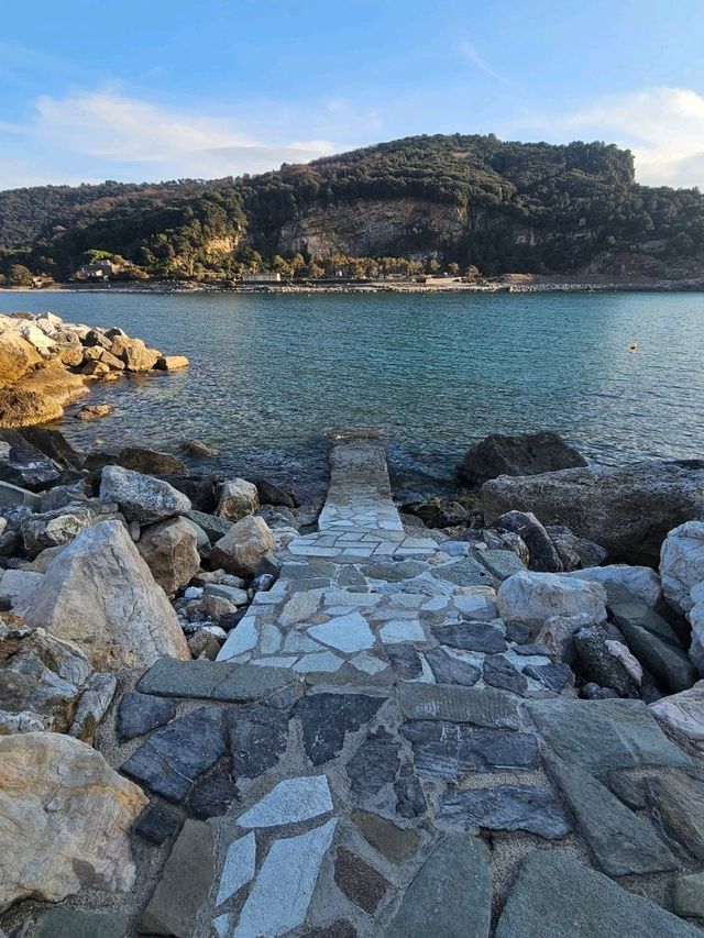 PORTOVENERE : A Castle at the peak of an Italian coast