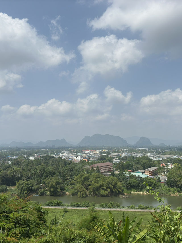 Old Buddhist Cemetery, and stunning view point in Chumpon