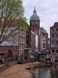 🌷 “Golden Canals & Tulip Dreams: A Day in Amsterdam” 🇳🇱
